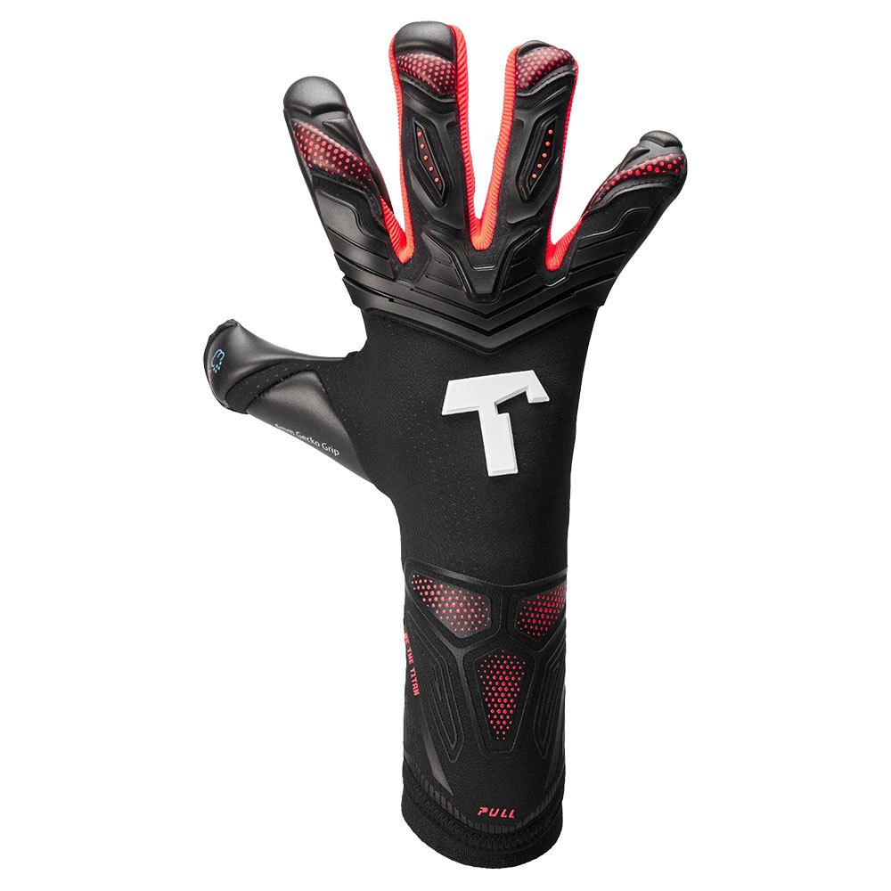 T1tan Alien Black Energy 2.0 Adult Goalkeeper Gloves Black 7