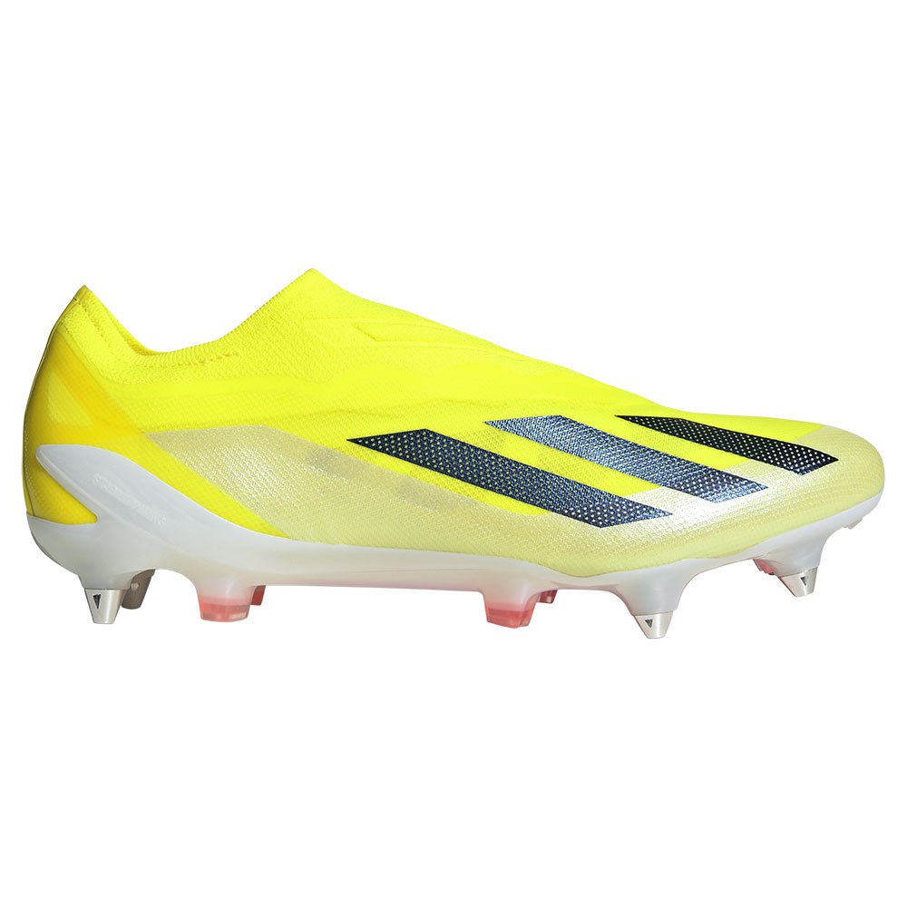 Adidas X Crazyfast Elite Laceless Sg Football Boots Yellow EU 40