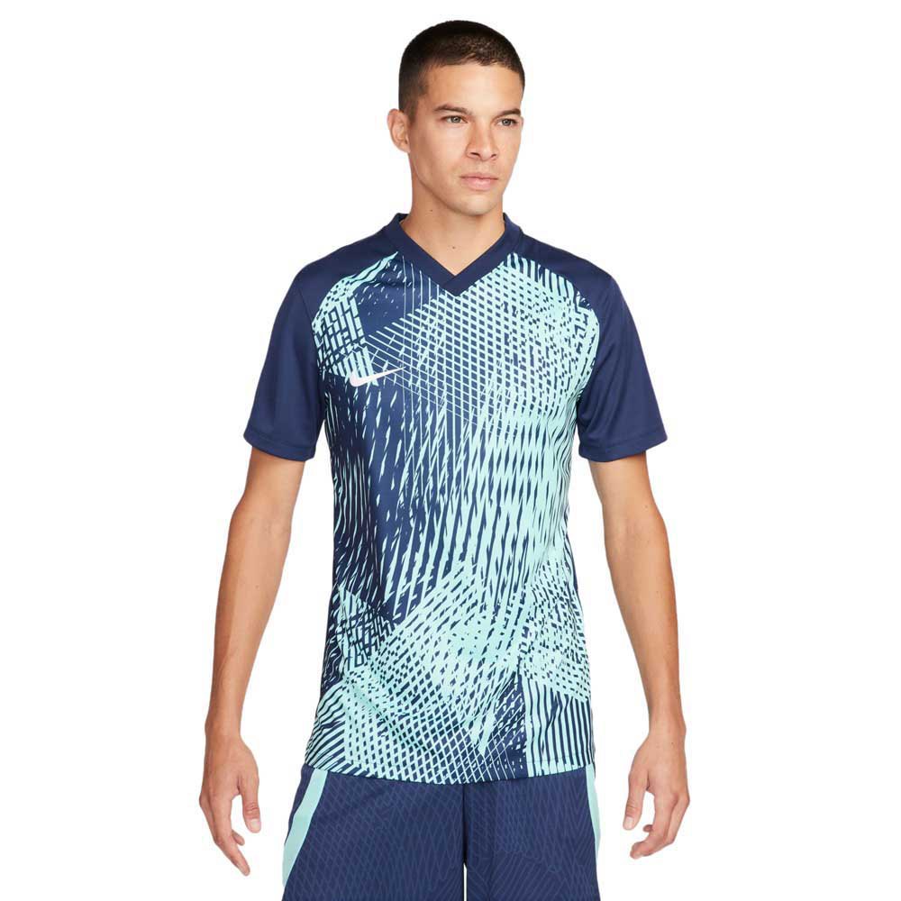Nike Precision Vi Dri-fit 0944 Short Sleeve T-shirt Blue M Man