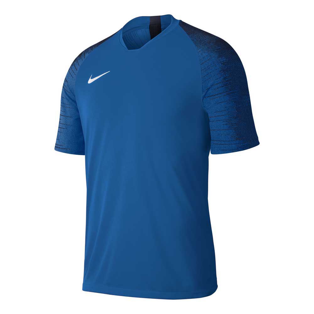 Nike Strike Short Sleeve T-shirt Blue L Man
