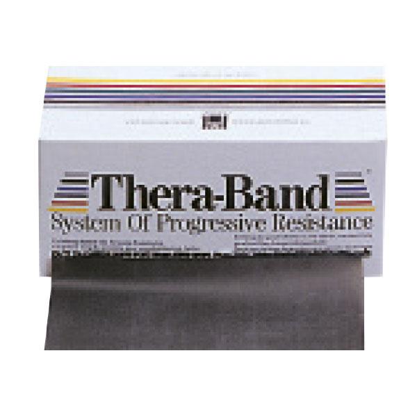 Theraband Band 5.5 Mx15 Cm Exercise Bands Black 5.5 m x 15 cm