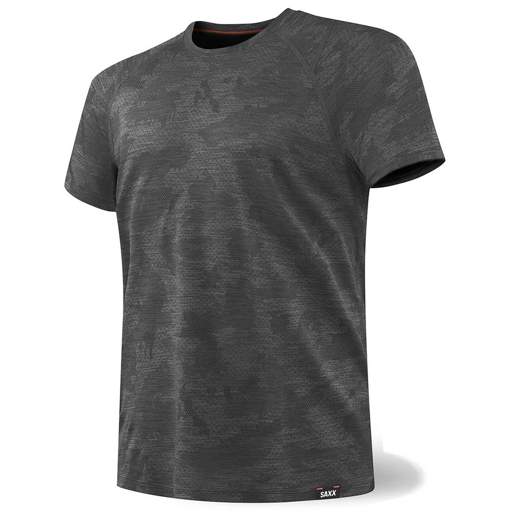 Saxx Underwear Aerator Short Sleeve T-shirt Grey XS Man