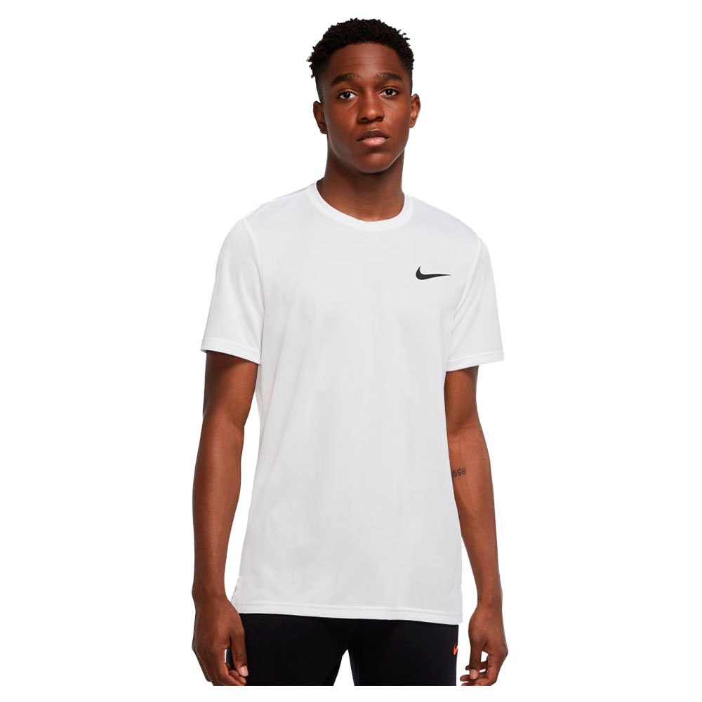 Nike Dri Fit Superset Short Sleeve T-shirt White S / Regular Man