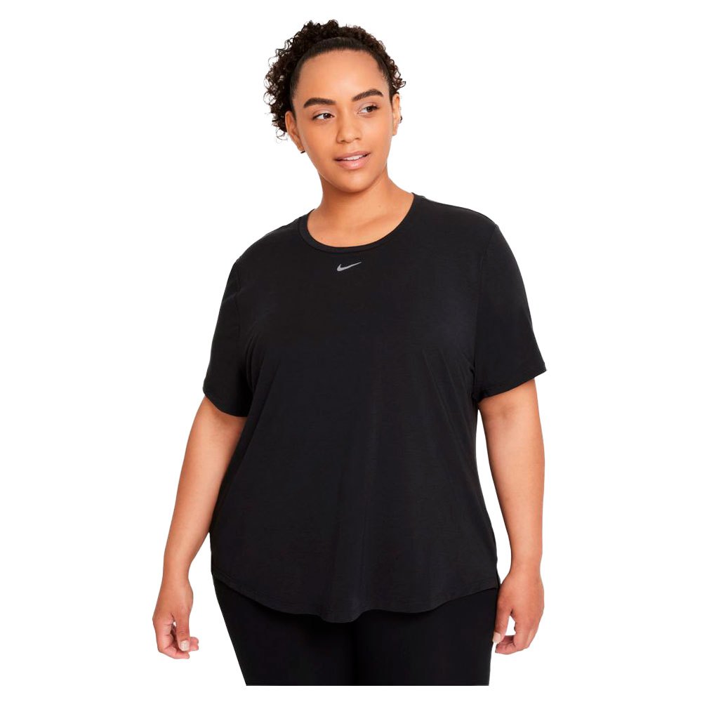 Nike Dri Fit One Luxe Short Sleeve T-shirt Black 2XL Woman