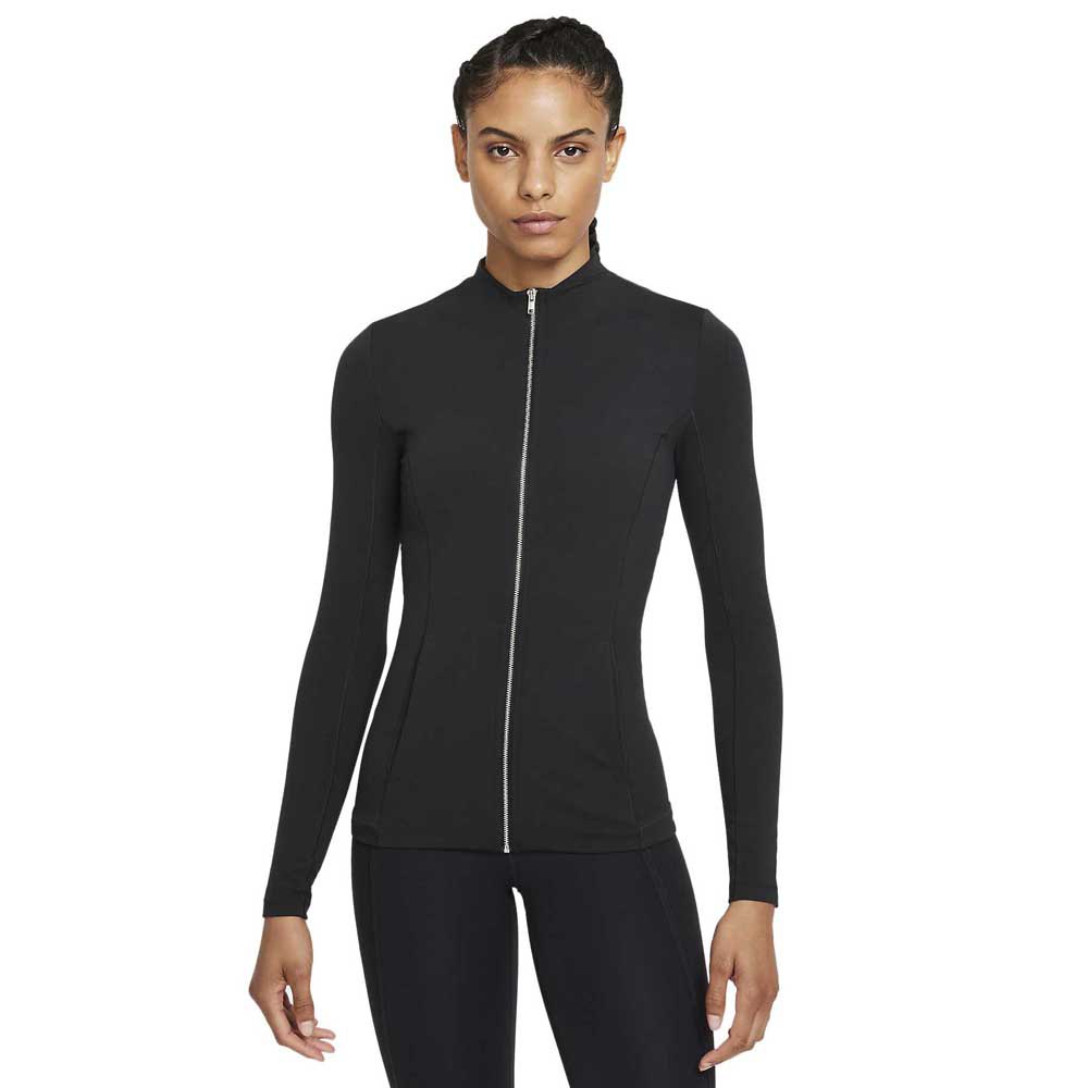 Nike Yoga Luxe Dri Fit Jacket Black M Woman