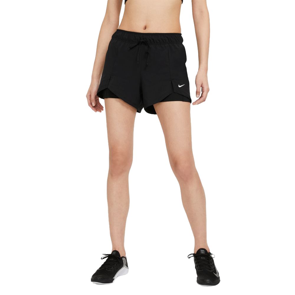 Nike Flex Essential 2 In 1 Big Shorts Black 2X Woman