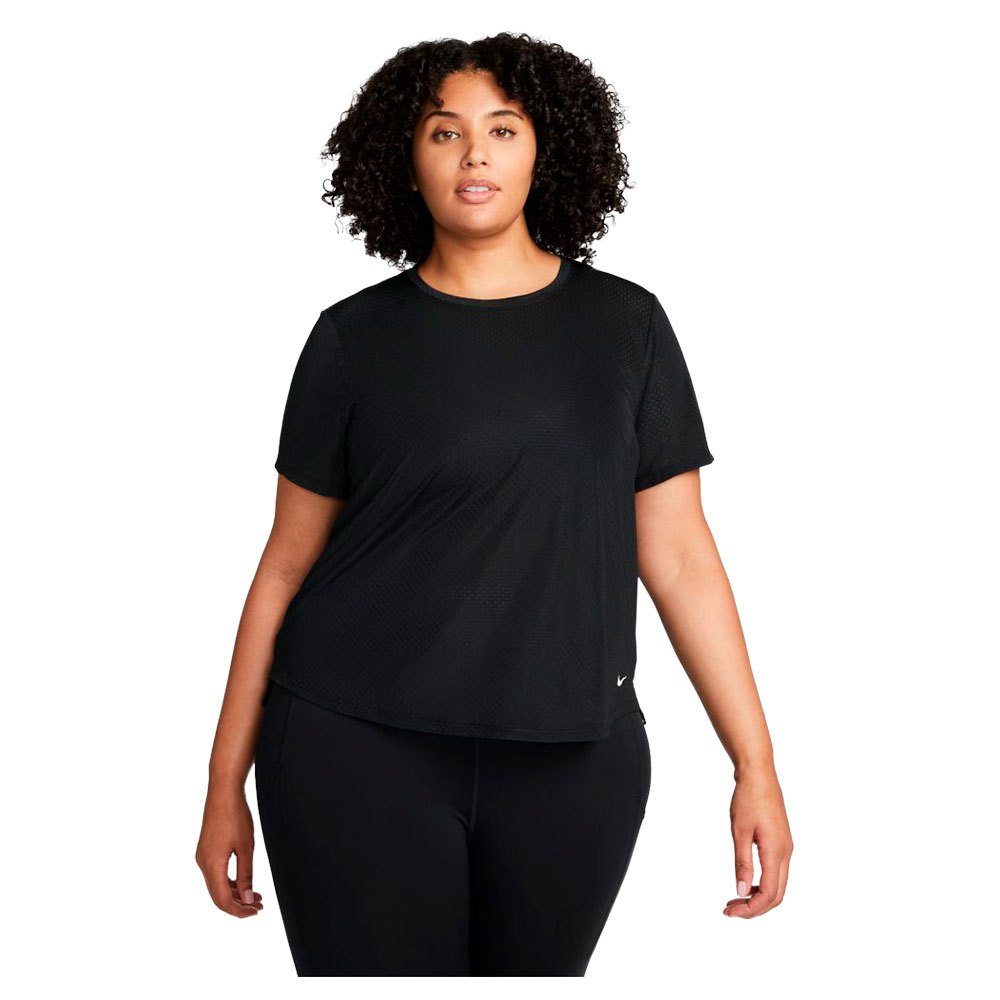 Nike One Dri Fit Breathe Std S Big Short Sleeve T-shirt Black 3X Woman