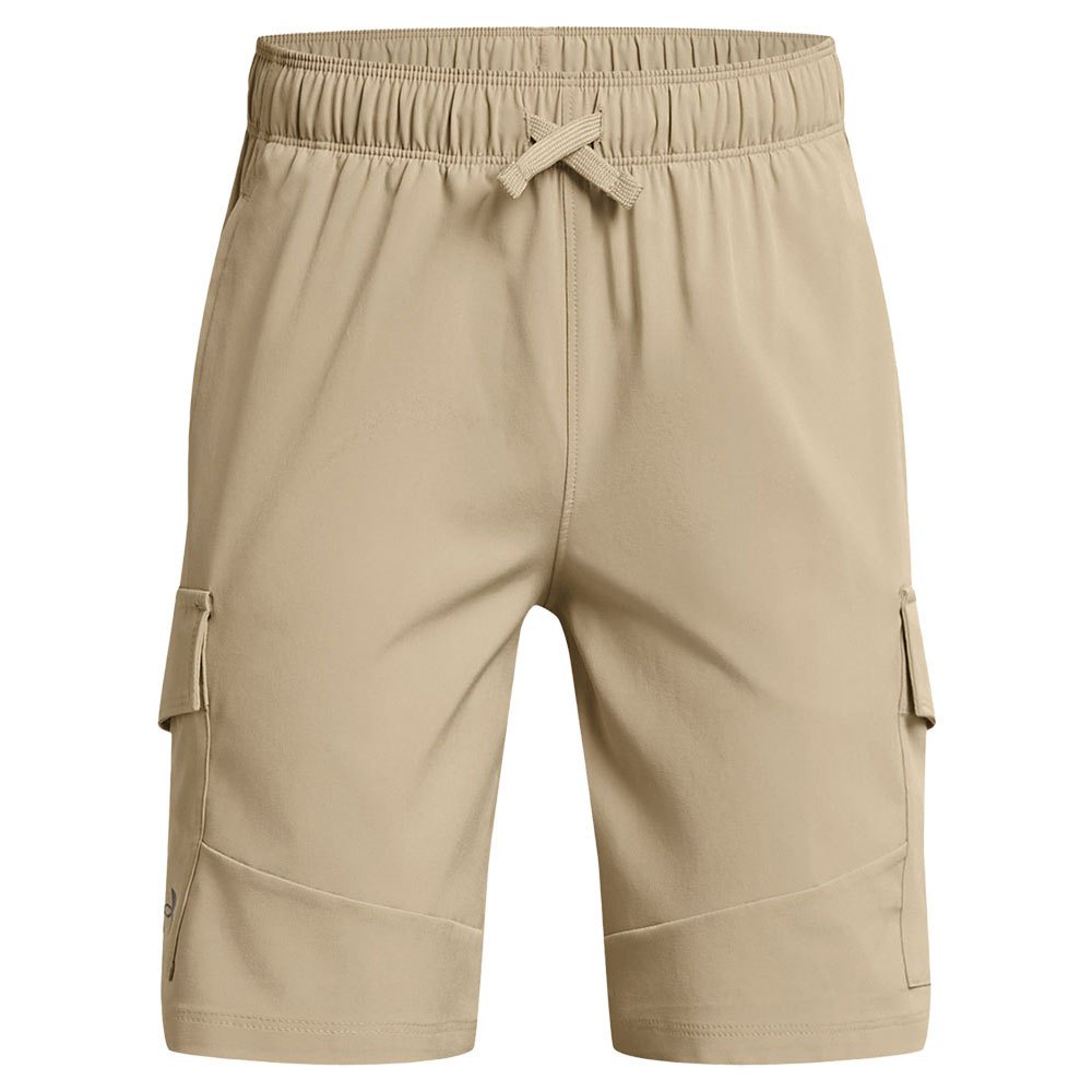 Under Armour Pennant Woven 7in Cargo Shorts Beige 8 Years Boy