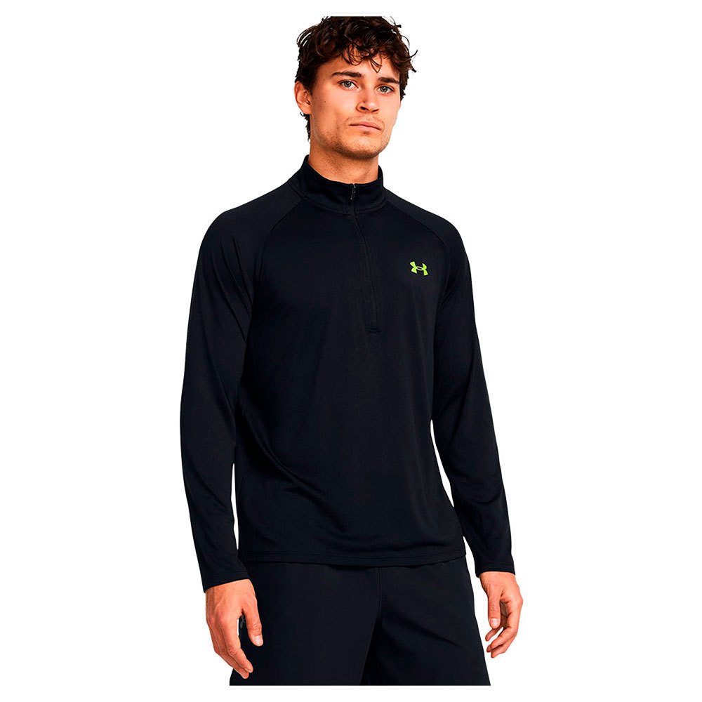 Under Armour Tech 2.0 Half Zip Long Sleeve T-shirt Black XS / Regular Man