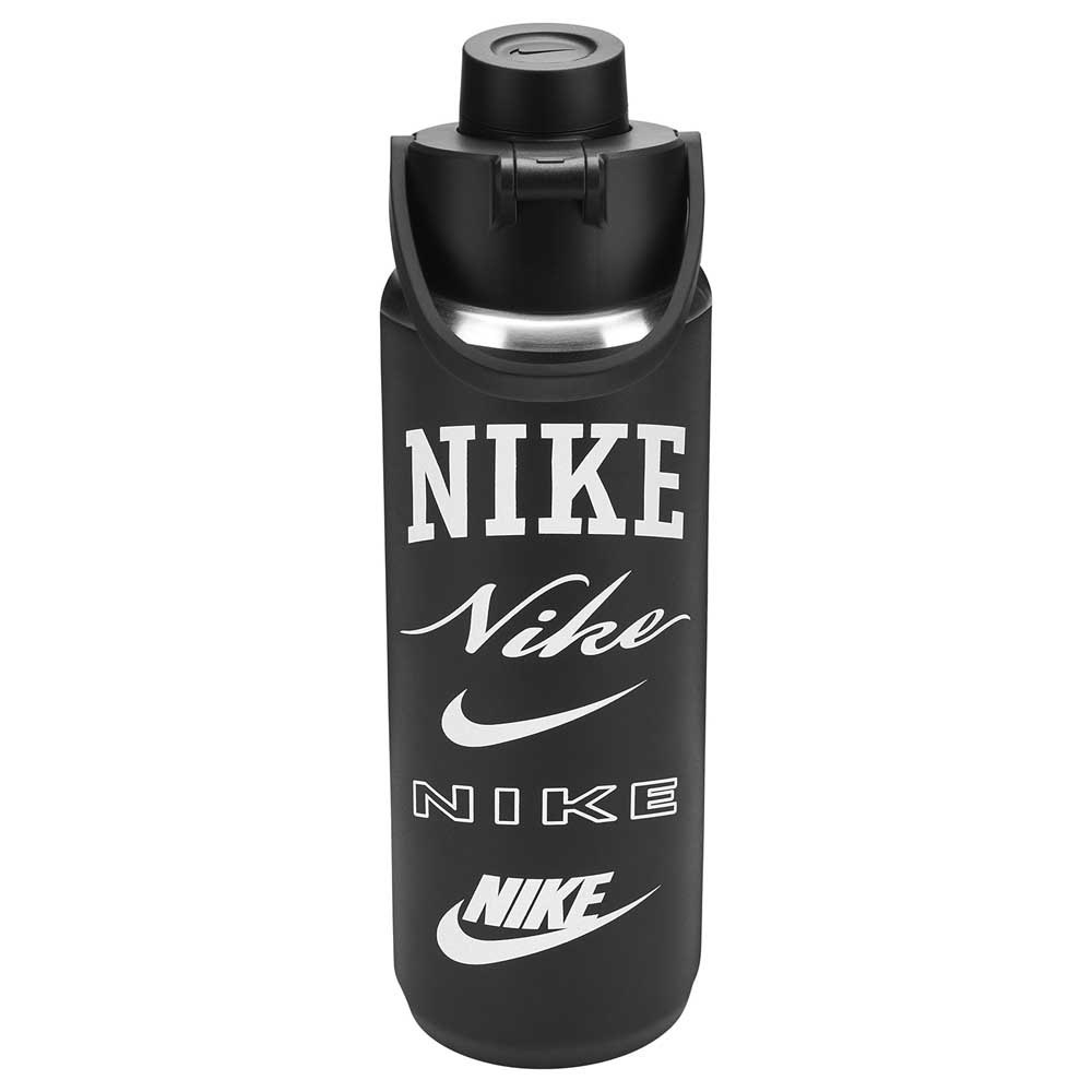 Nike Accessories Ss Recharge Chug 24oz / 700ml Stainless Steel Water Bottle Black