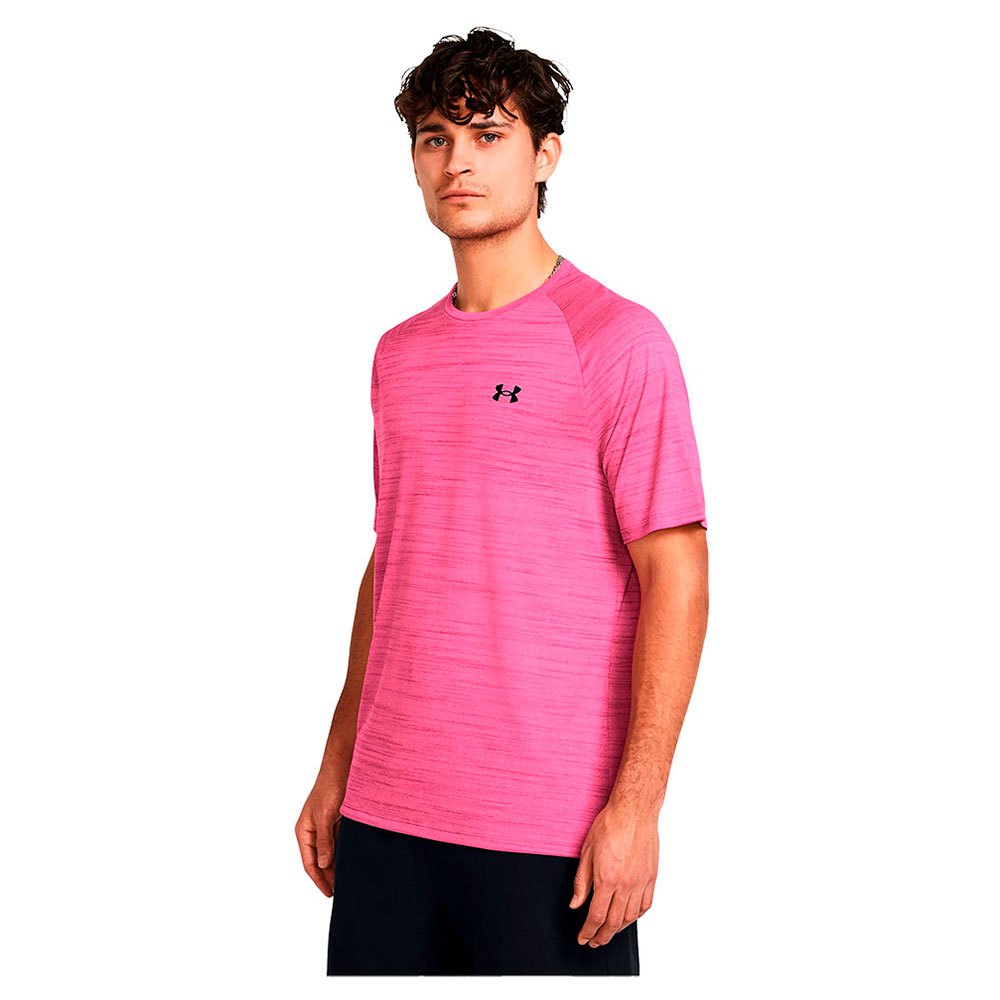 Under Armour 1377843 Short Sleeve T-shirt Pink XL / Regular Man