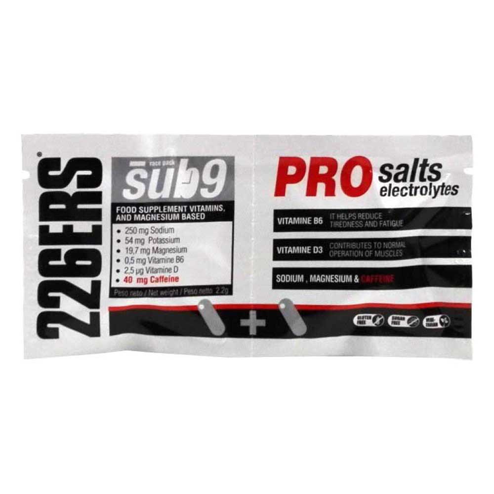 226ers Sub9 Pro Salts Electrolytes Duplo 40 Units Neutral Flavour Capsules Box Multicolor
