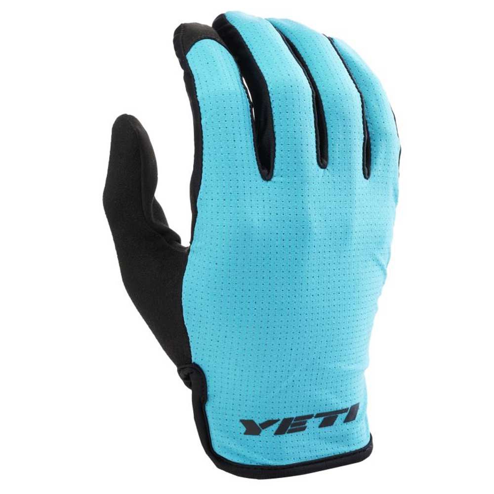 Yeti Cycle Turq Dot Air Long Gloves Blue S Man