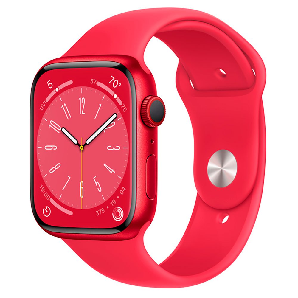 Apple Series 8 Red Gps 45 Mm Watch Red