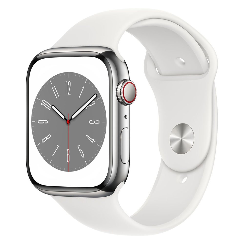Apple Series 8 Gps+cellular 45 Mm Watch White