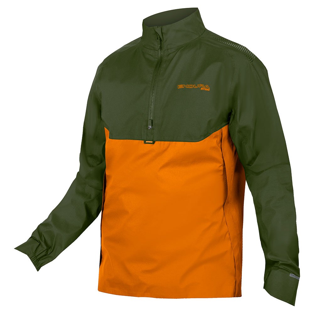 Endura Mt500 Jacket Green,Orange XS Man