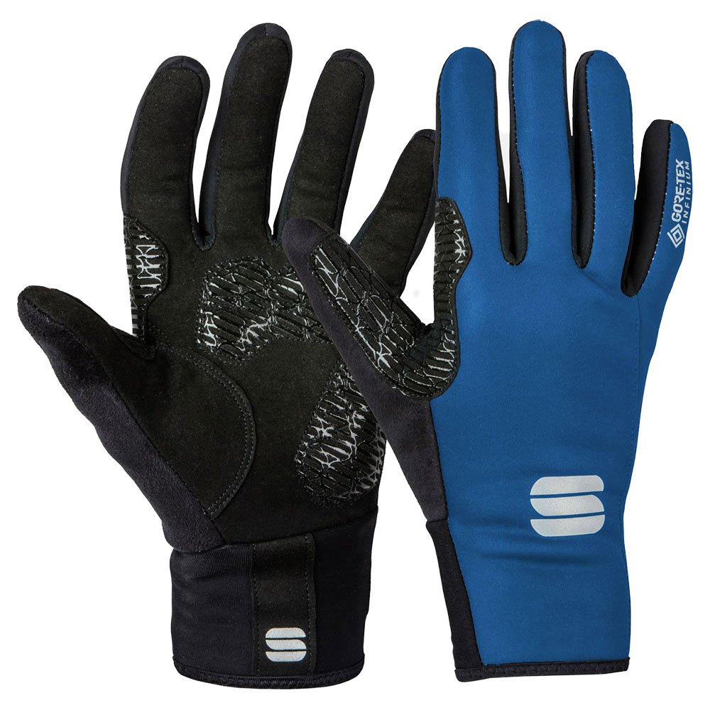 Sportful Essential 2 Windstopper Long Gloves Blue XS Woman