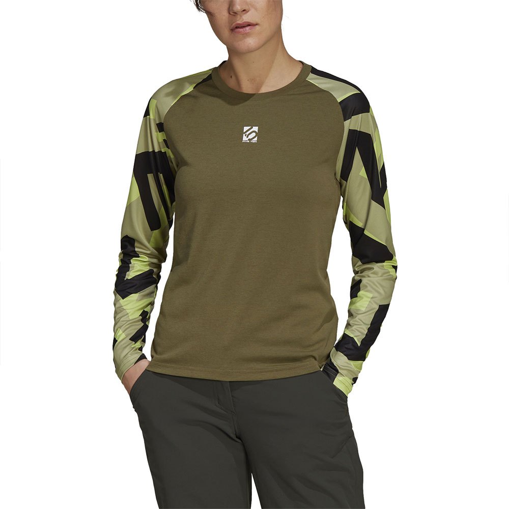 Five Ten The Trail Long Sleeve T-shirt Green S Woman