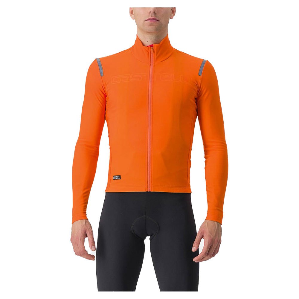Castelli Tutto Nano Ros Long Sleeve Jersey Orange XL Man