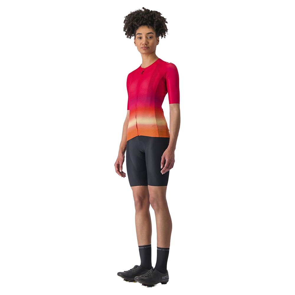 Castelli Climber´s 4.0 Short Sleeve Jersey Orange XS Woman