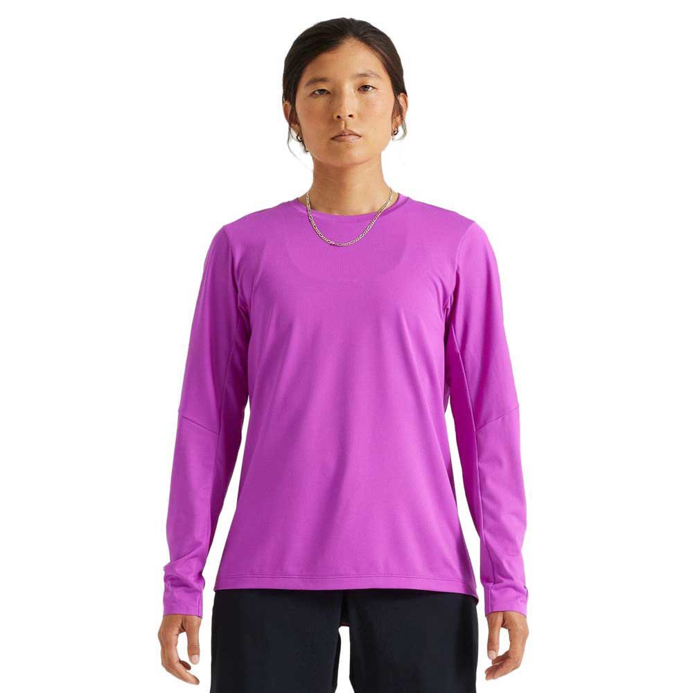 Specialized Gravity Training Long Sleeve Enduro Jersey Purple XS Woman