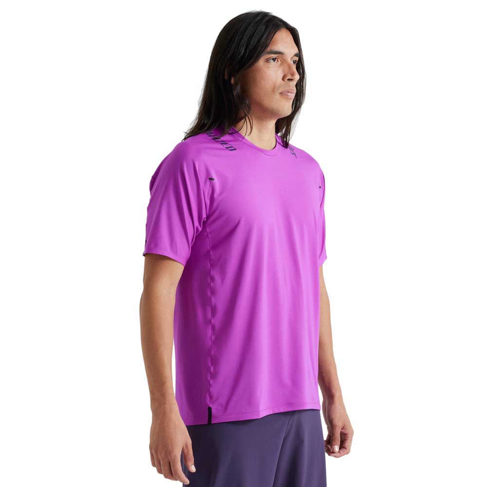 Specialized Trail Air Short Sleeve Enduro Jersey Purple S Man