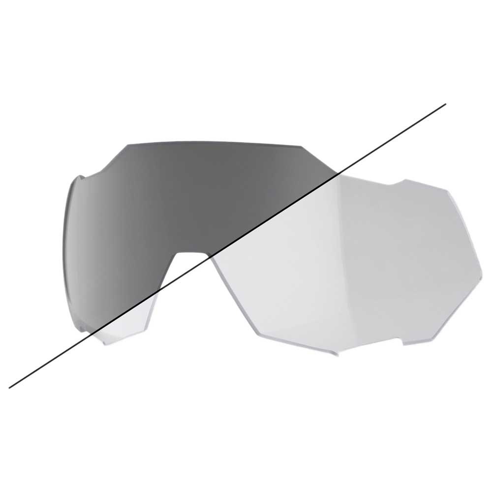 100percent Speedtrap Photochromic Replacement Lenses Clear Clear Smoke/CAT0-2