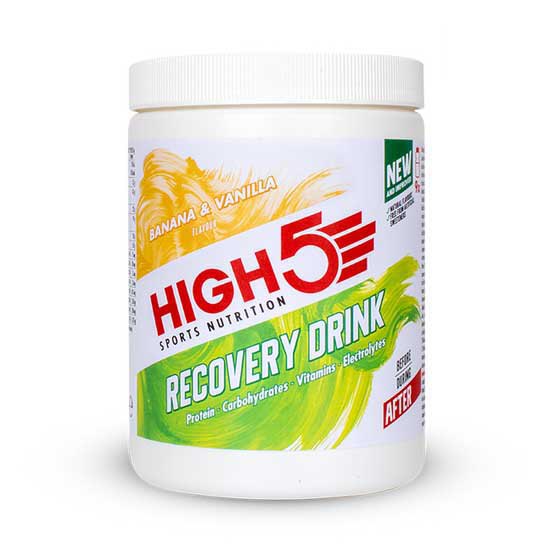 High5 Recovery Drink 450g Banana & Vanilla Clear