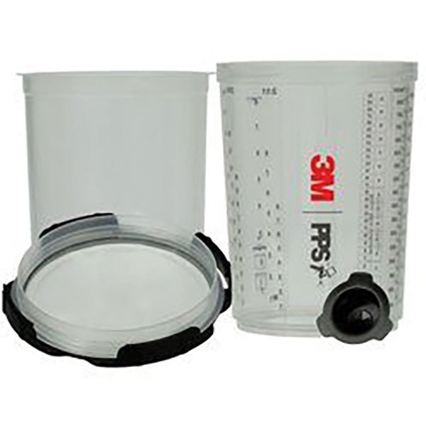 3m Pps Series 2.0 Spray Cup 828ml Clear