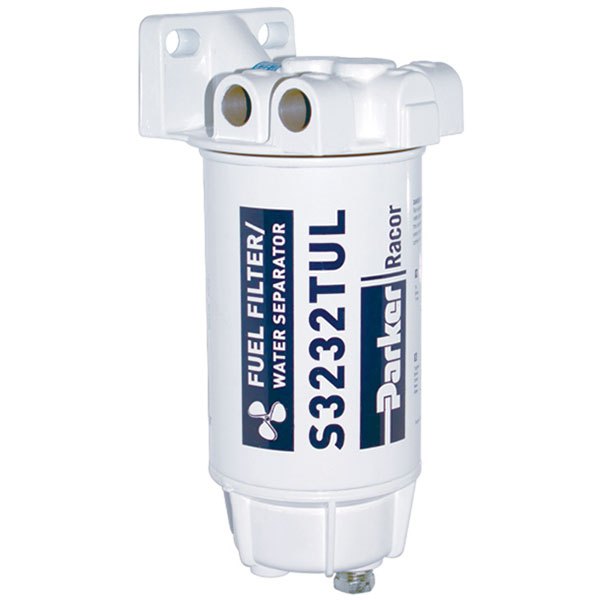 Parker Racor Spin On Series Fuel/water Filter 90gph White 4.5 x 4.2 x 10.5´´