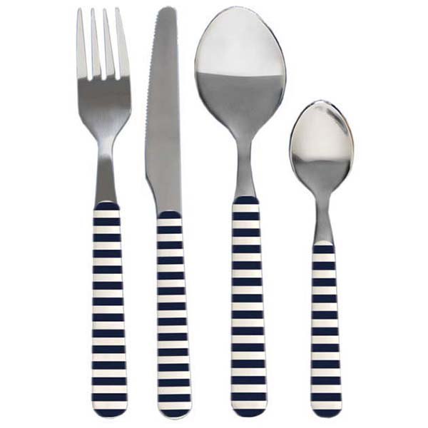 Marine Business Monaco Premium 24 Pieces Cutlery Set Silver