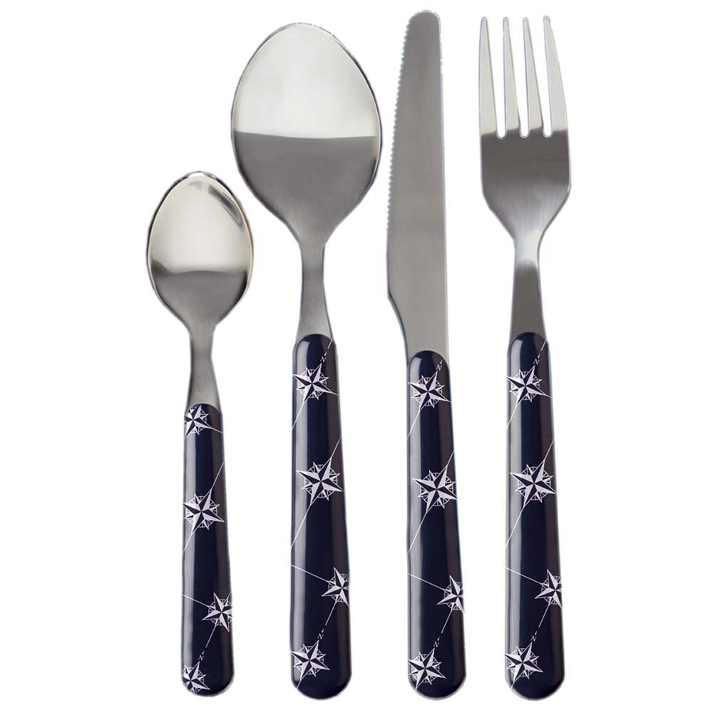 Marine Business Northwind Premium 24 Pieces Cutlery Set Silver