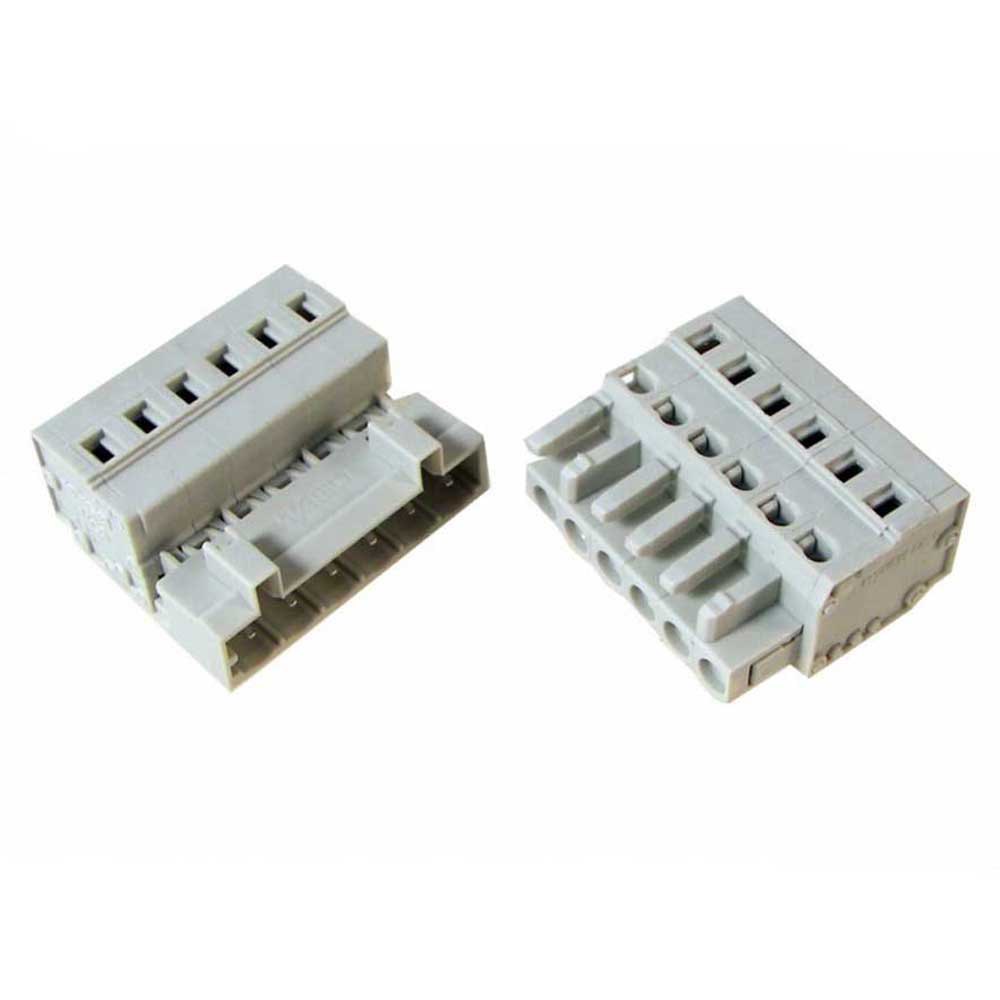 Max Power Male-female 6 Pin Connector Clear