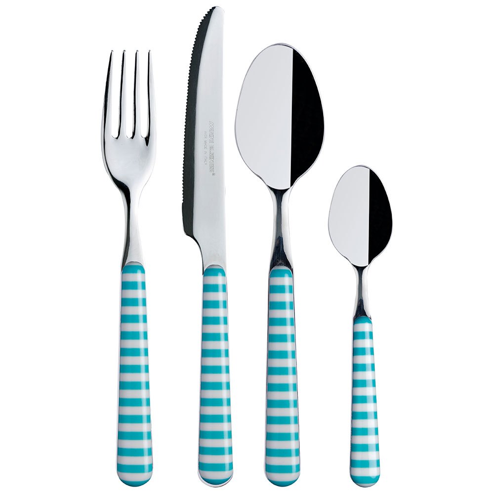 Marine Business Premium Acqua 24 Pieces Cutlery Set Clear