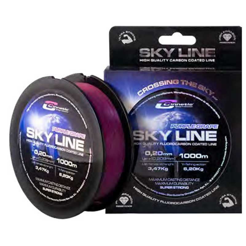 Cinnetic Sky Line 1000 M Monofilament Purple 0.140 mm