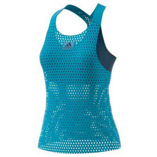 Adidas Badminton Y Primeblue Sleeveless T-shirt Blue XS Woman