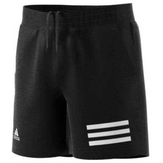 Adidas Badminton Club 3 Stripes Shorts Black 5-6 Years Boy