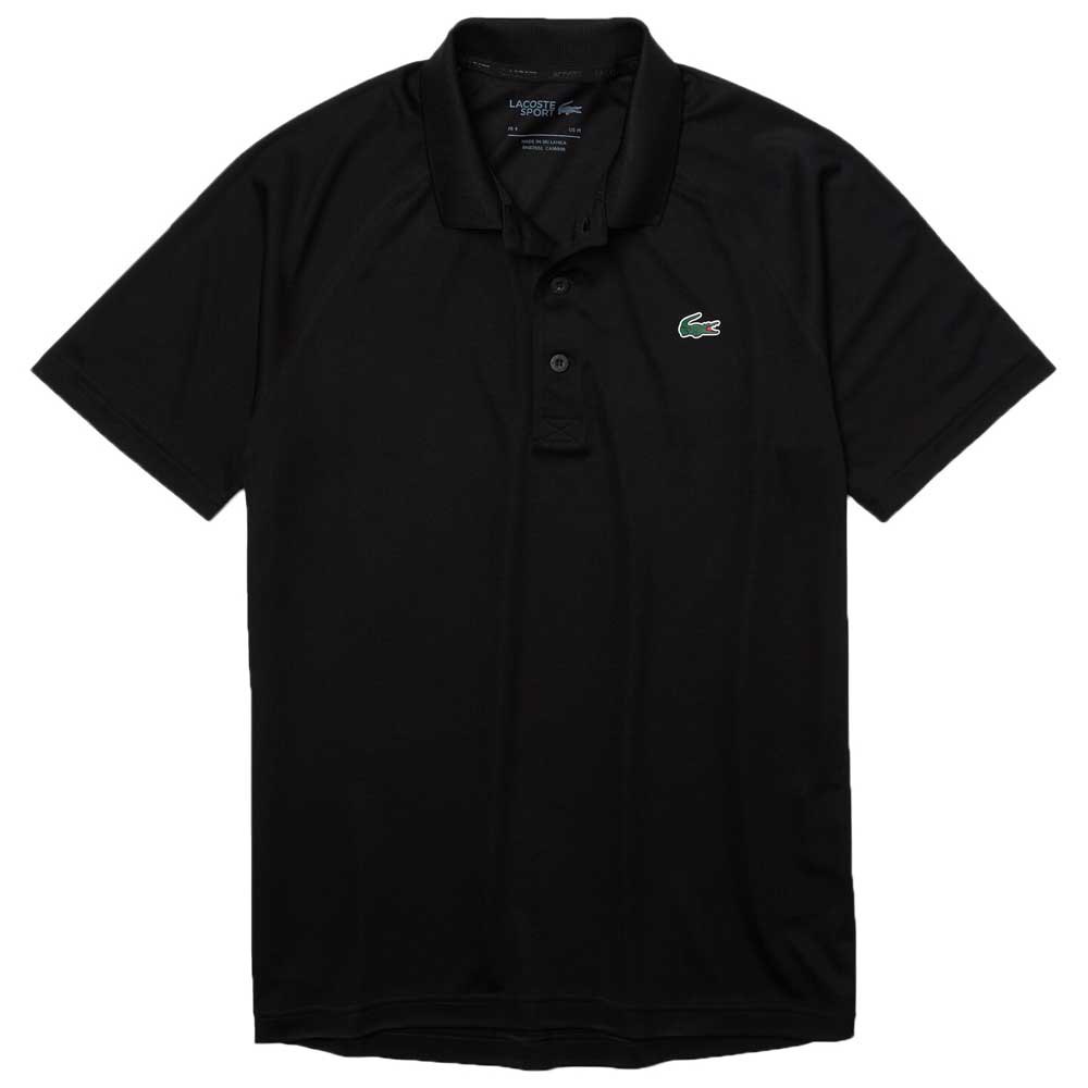 Lacoste Dh3201 Short Sleeve Polo Shirt Black M Man