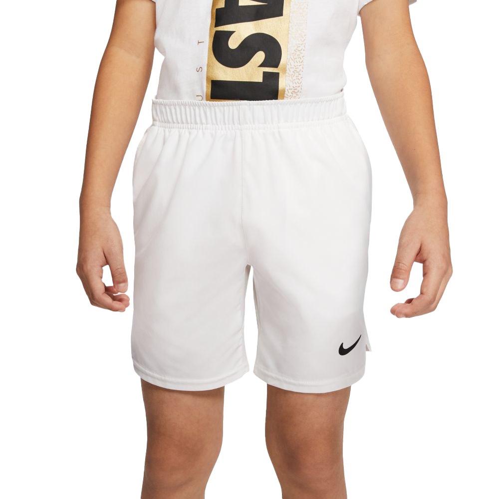 Nike Court Flex Aces Shorts Trouser White 10-12 Years Boy