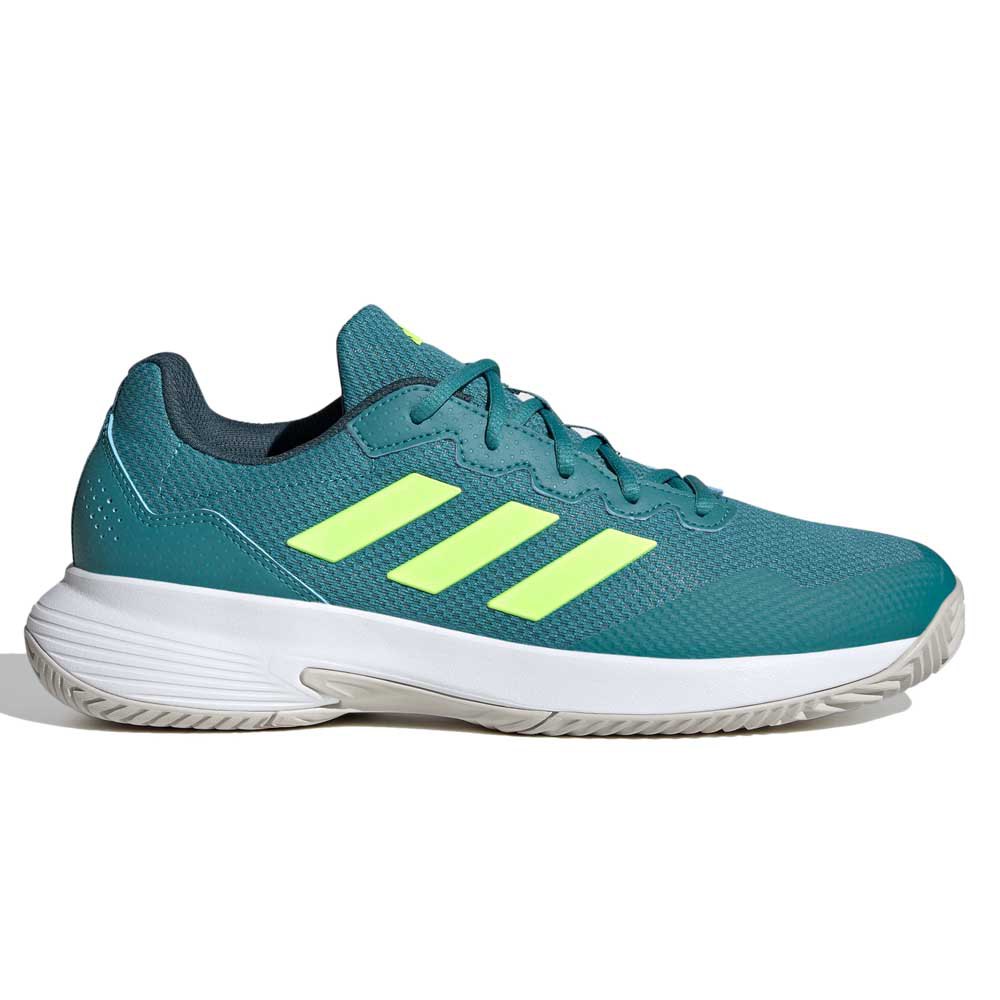 Adidas Gamecourt 2 All Court Shoes Green EU 39 1/3 Man
