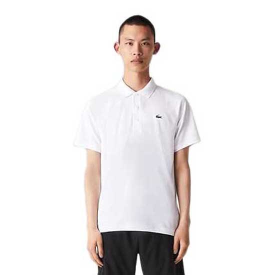Lacoste Dh3201 Short Sleeve Polo Shirt White 2XL Man
