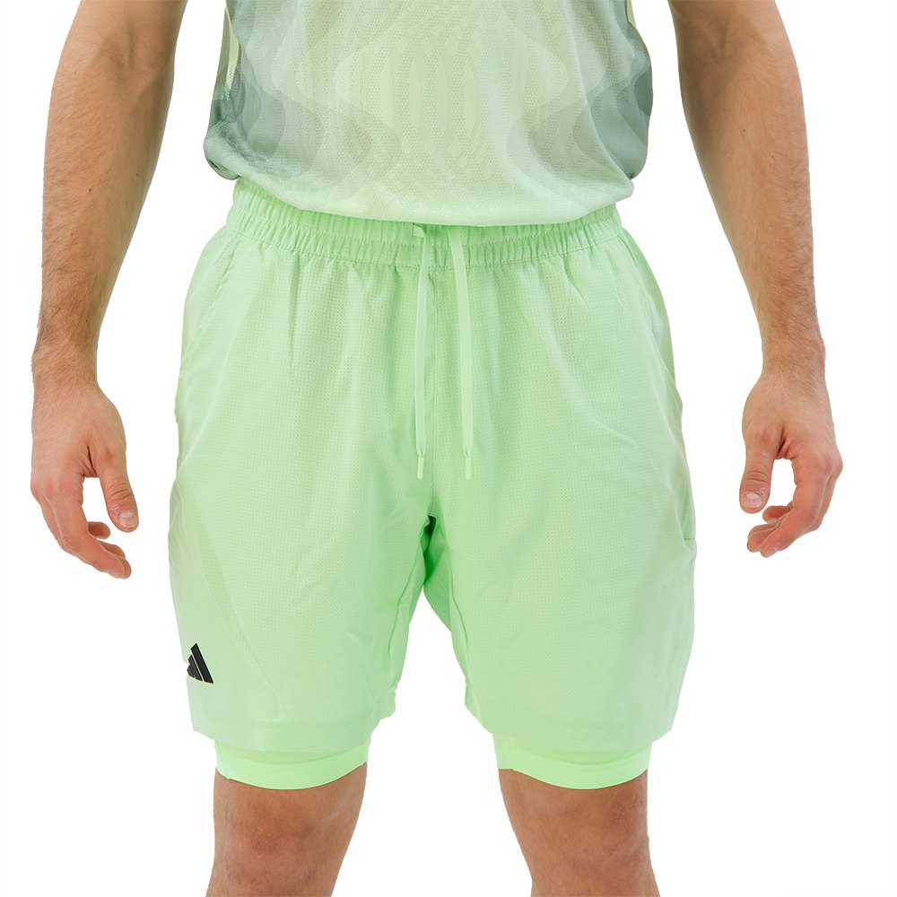 Adidas 2in1 Pro Shorts Green L Man