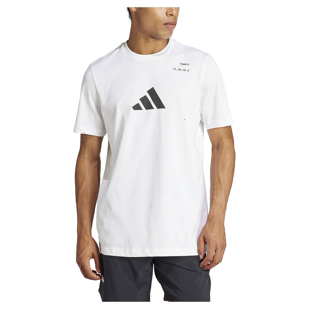 Adidas Tns Cat G Short Sleeve T-shirt White S Man