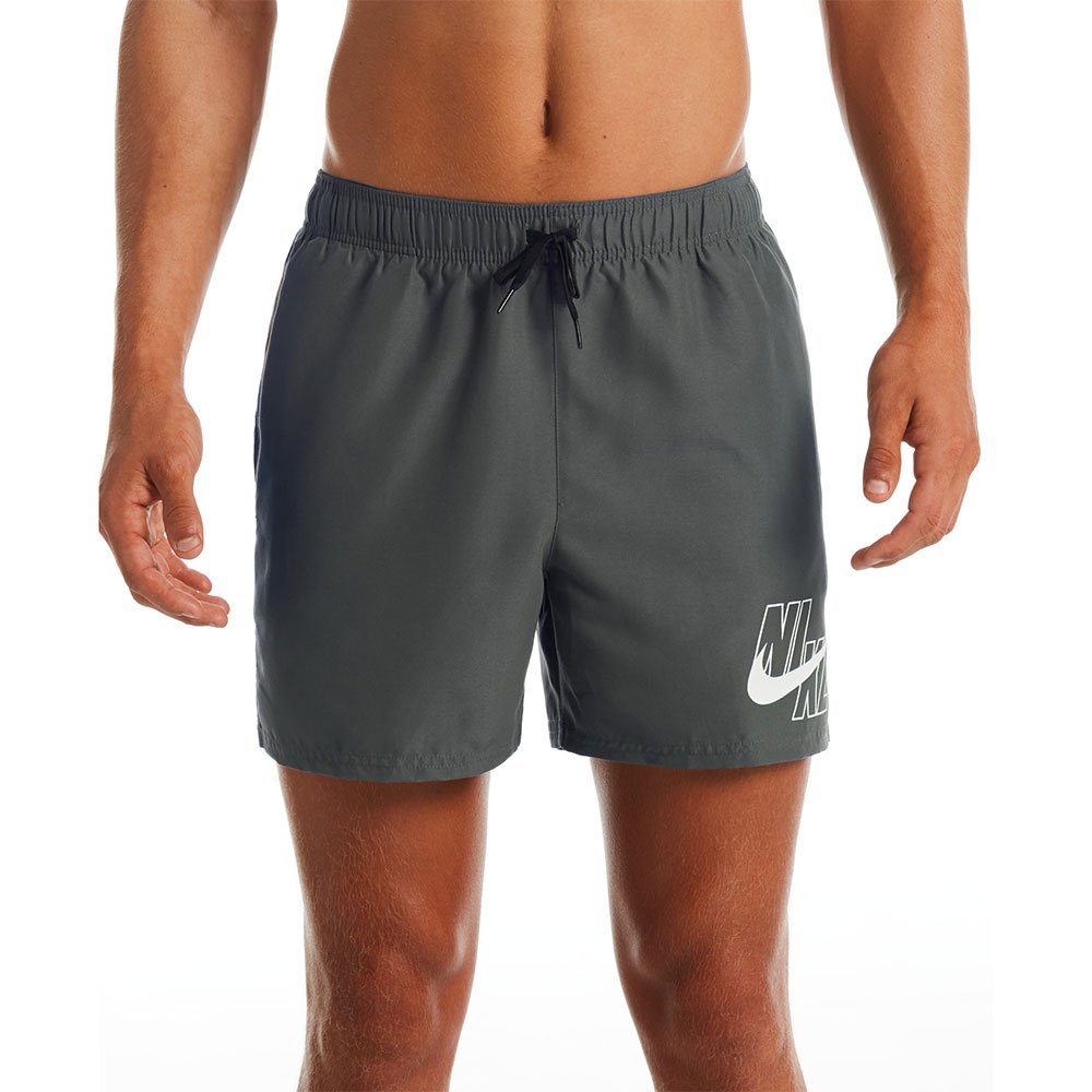 Nike Swim Logo Lap 5´´ Swimming Shorts Grey L Man