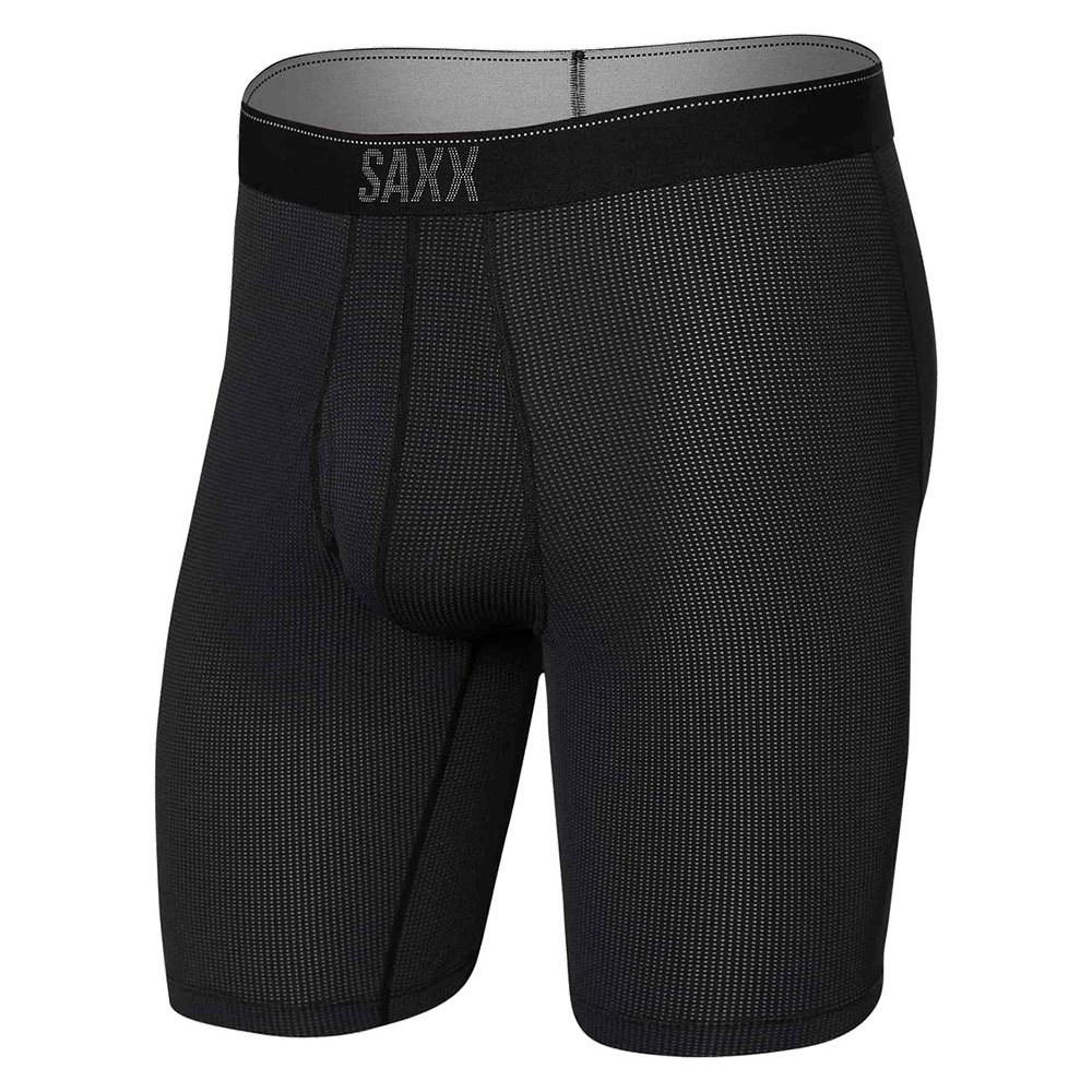 Saxx Underwear Quest Fly Boxer Black XL Man