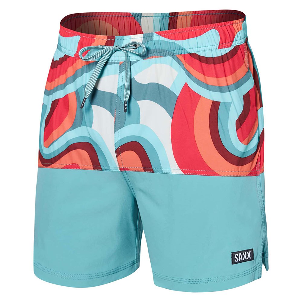 Saxx Underwear Oh Buoy Colourblocked 2in1 Swimming Shorts Multicolor L Man