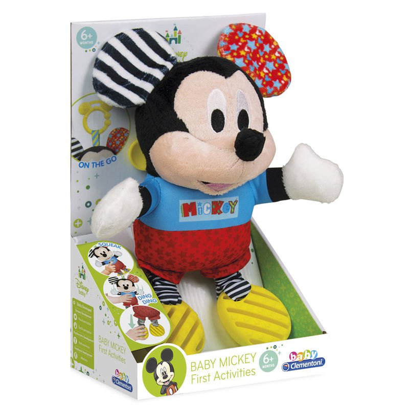 Photos - Educational Toy Clementoni Disney Mickey First Activities Multicolor 6 Months 800512517165 