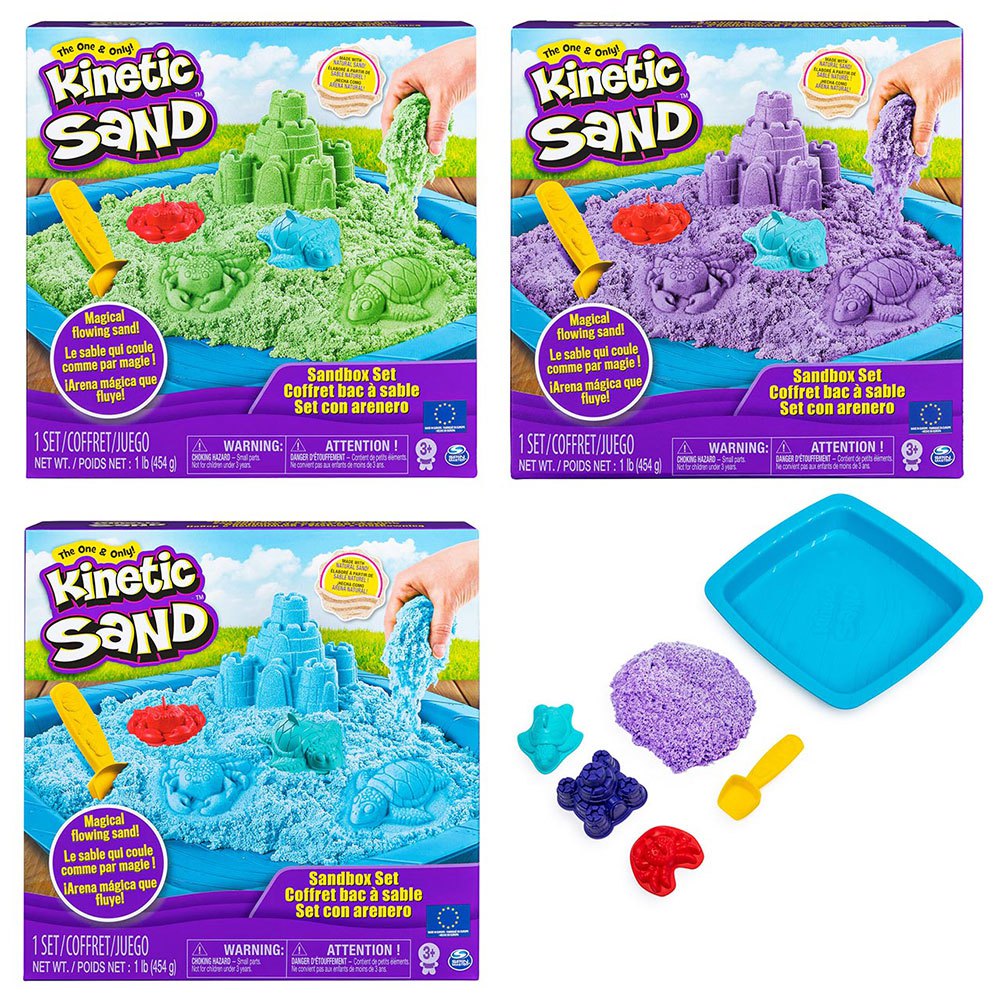 Photos - Creativity Set / Science Kit Spin Master Magic Sand Kinetic Sandbox Seta Set Blue 4886024397 