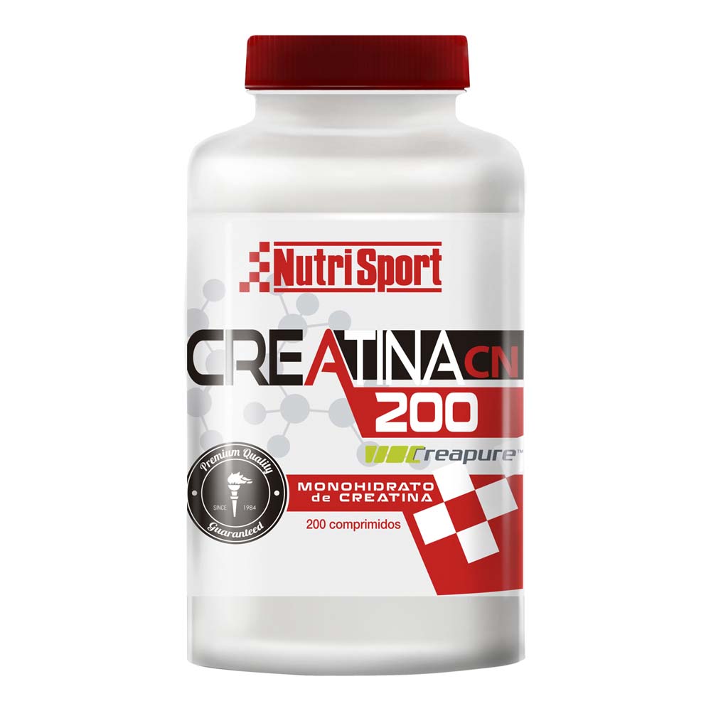 Photos - Vitamins & Minerals Nutrisport Monohydrate Creatine 200g Neutral Flavour White