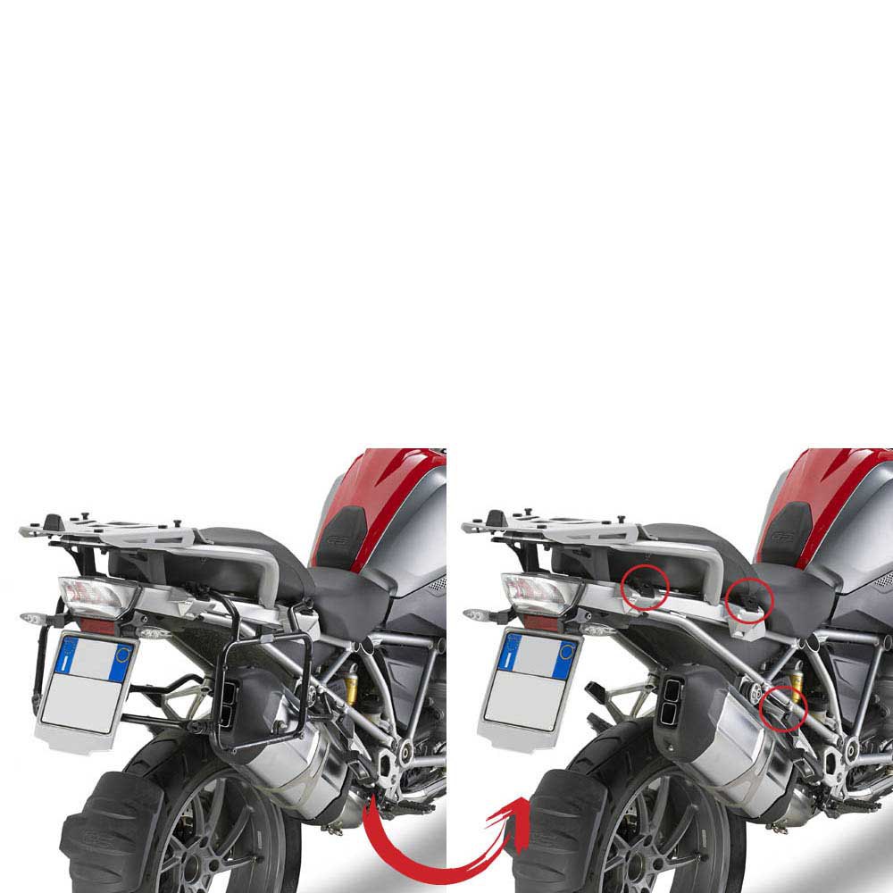 Photos - Motorcycle Luggage GIVI Monokey Rapid Release Side Case Holder Bmw R 1200 Gs/adventure&r 1250 